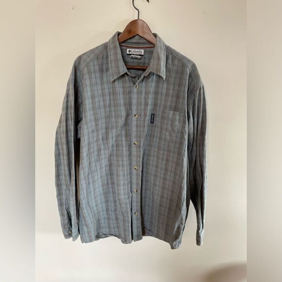 Set of Two Columbia Button Down Plaid Shirts - Picture 3 of 11